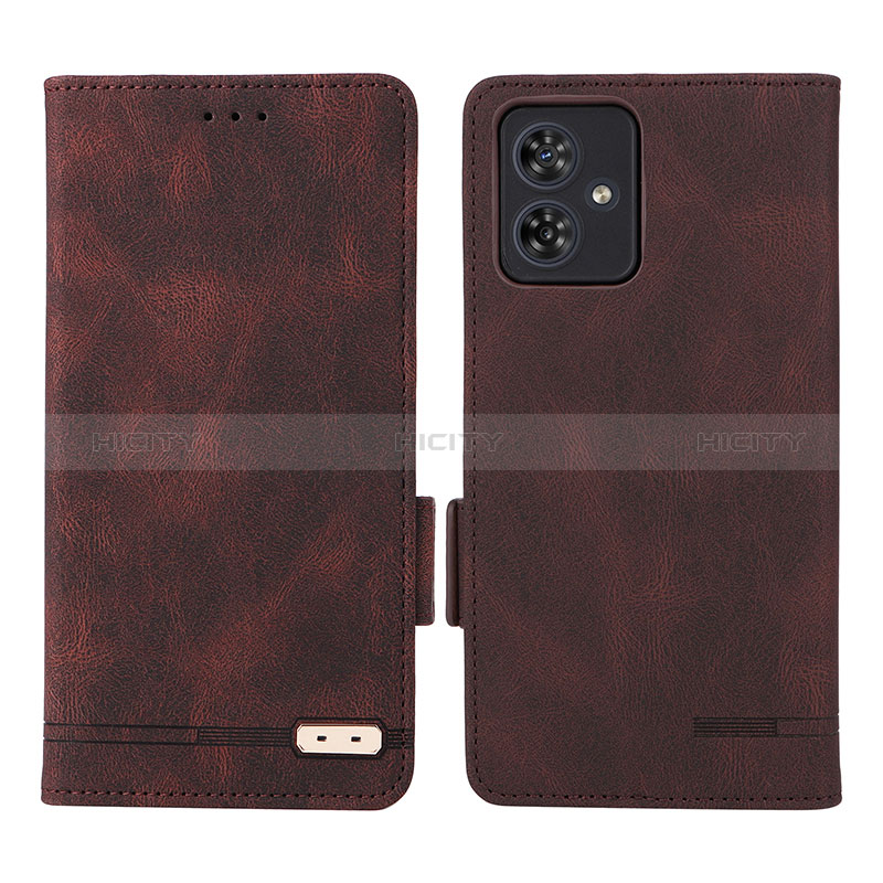 Funda de Cuero Cartera con Soporte Carcasa L06Z para Motorola Moto G54 5G