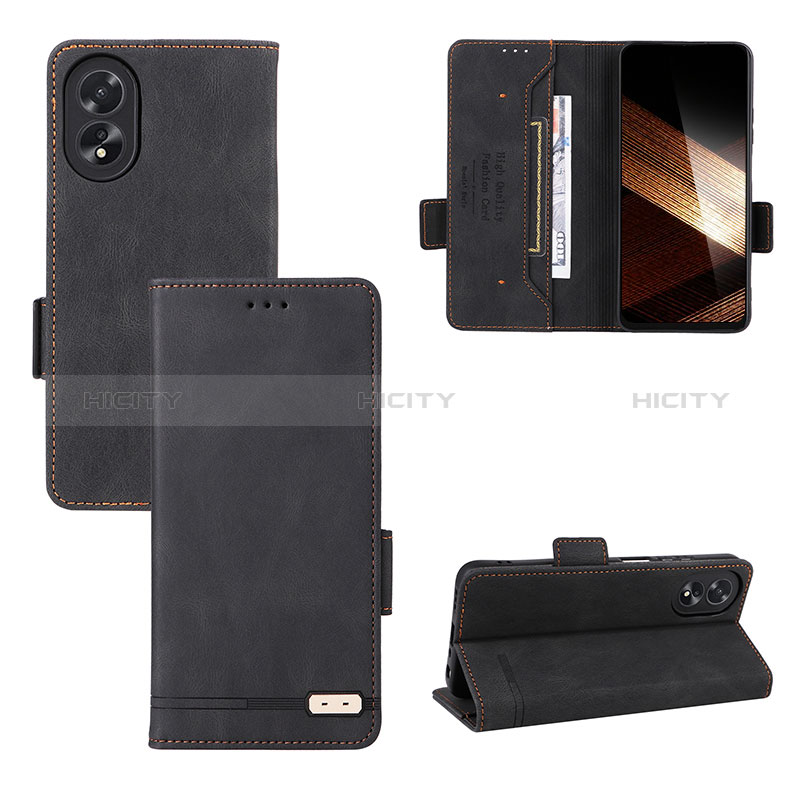 Funda de Cuero Cartera con Soporte Carcasa L06Z para Oppo A18