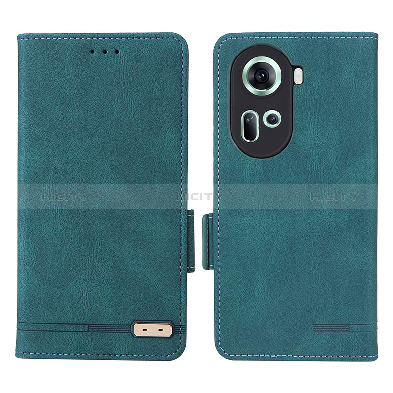 Funda de Cuero Cartera con Soporte Carcasa L06Z para Oppo Reno11 5G