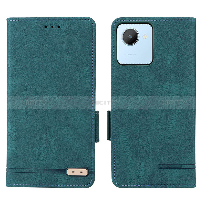 Funda de Cuero Cartera con Soporte Carcasa L06Z para Realme C30