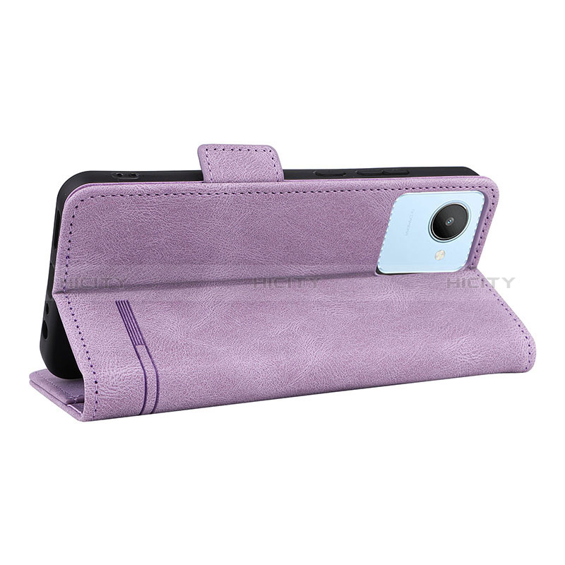 Funda de Cuero Cartera con Soporte Carcasa L06Z para Realme C30