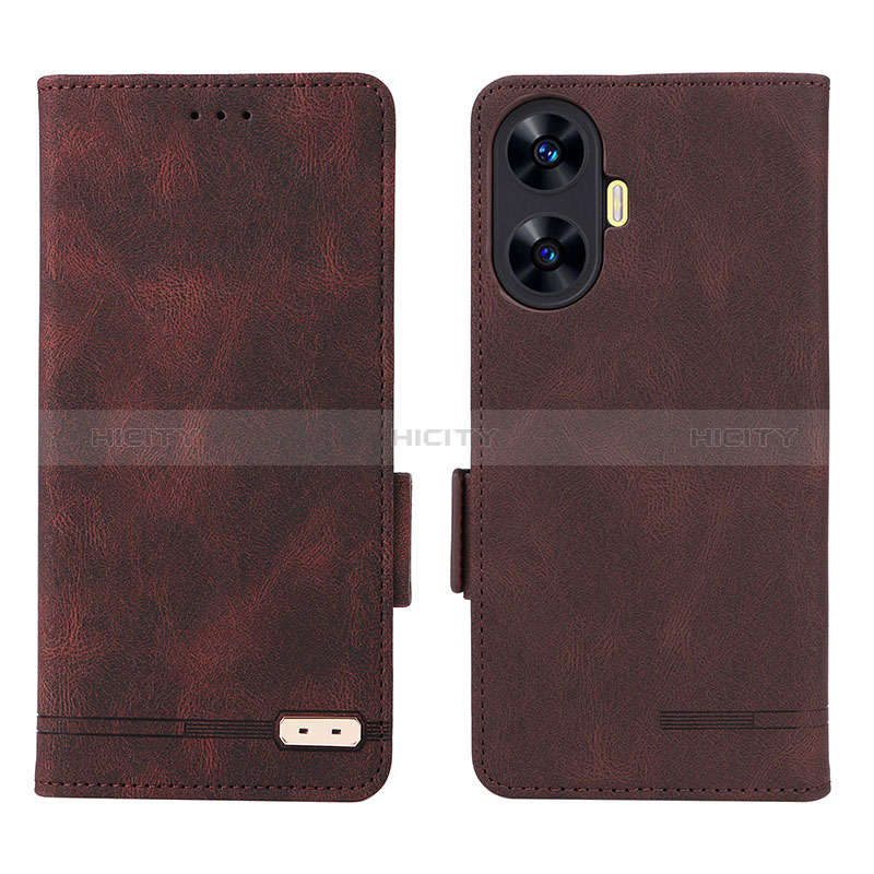 Funda de Cuero Cartera con Soporte Carcasa L06Z para Realme C55