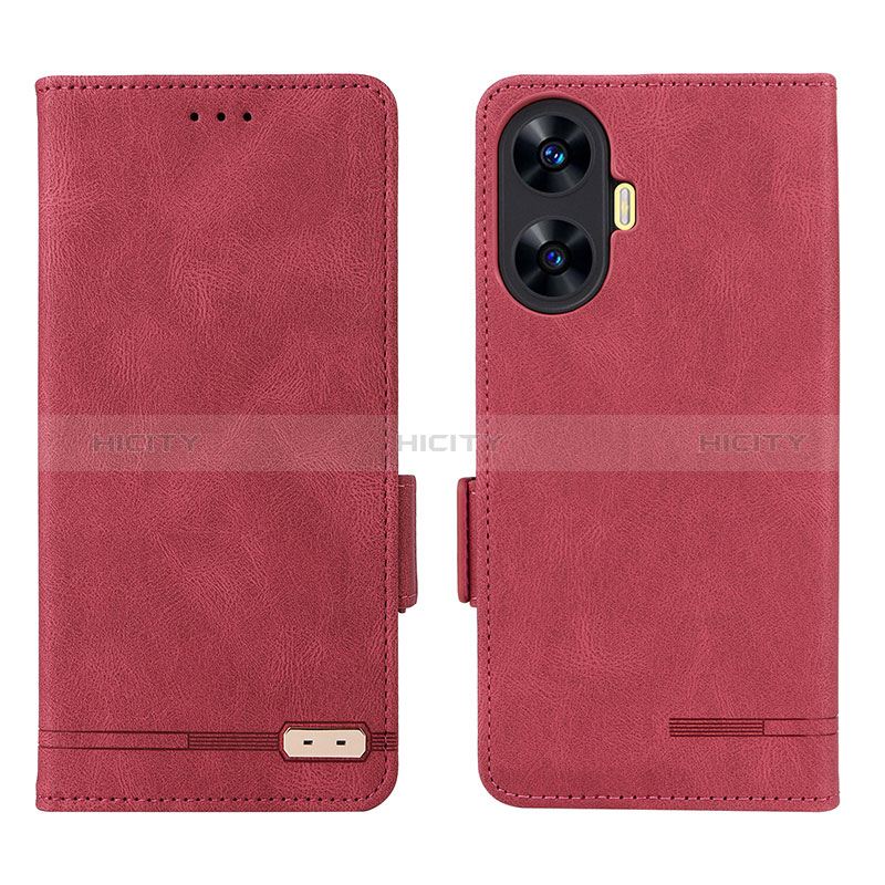 Funda de Cuero Cartera con Soporte Carcasa L06Z para Realme C55