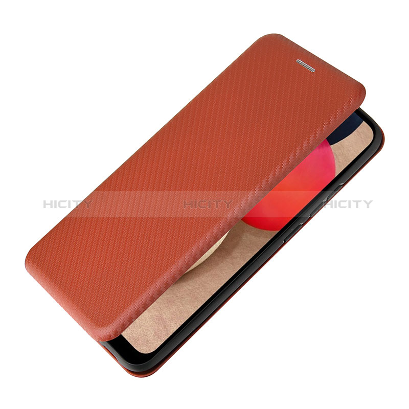 Funda de Cuero Cartera con Soporte Carcasa L06Z para Samsung Galaxy A02s