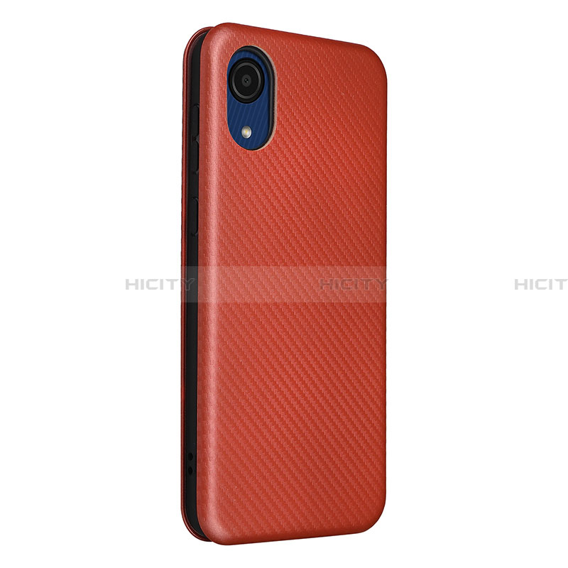 Funda de Cuero Cartera con Soporte Carcasa L06Z para Samsung Galaxy A03 Core