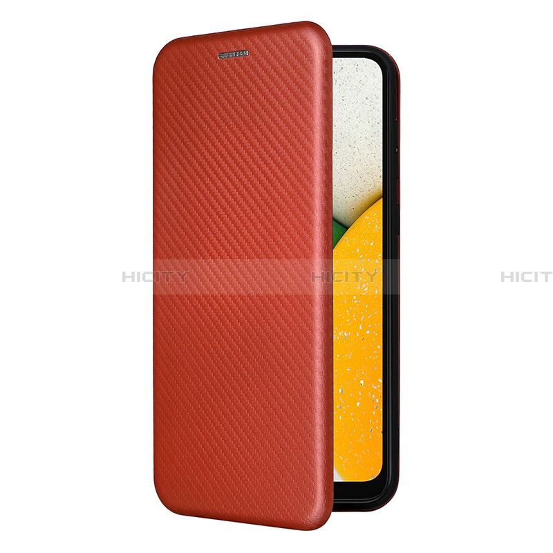 Funda de Cuero Cartera con Soporte Carcasa L06Z para Samsung Galaxy A03 Core