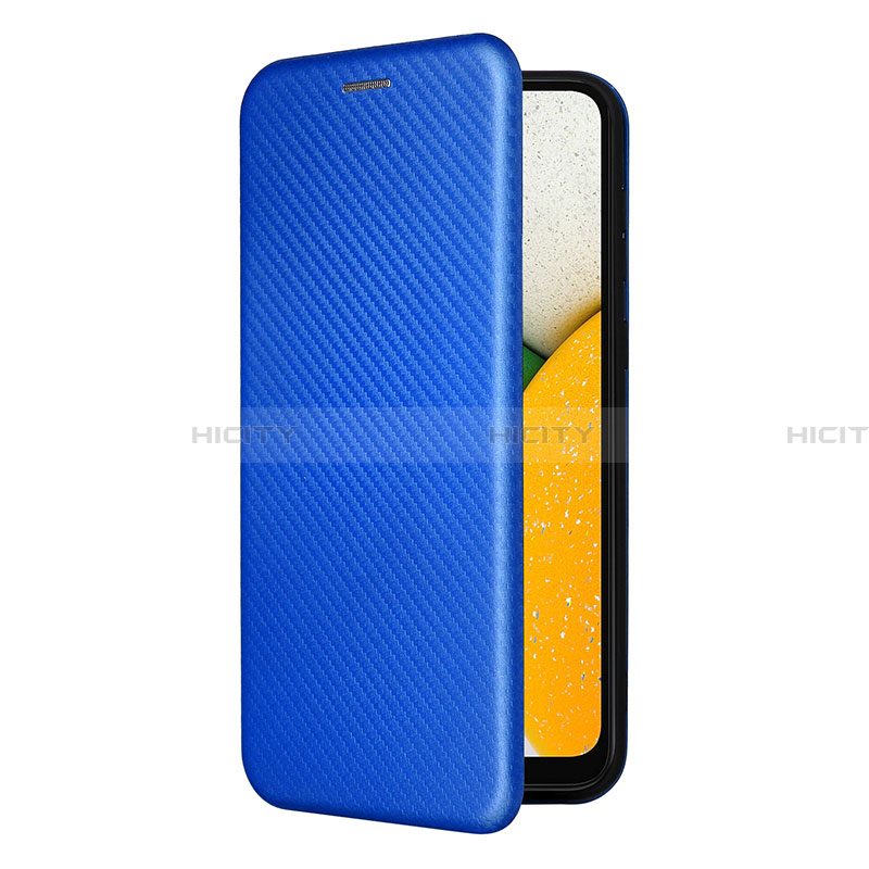 Funda de Cuero Cartera con Soporte Carcasa L06Z para Samsung Galaxy A03 Core