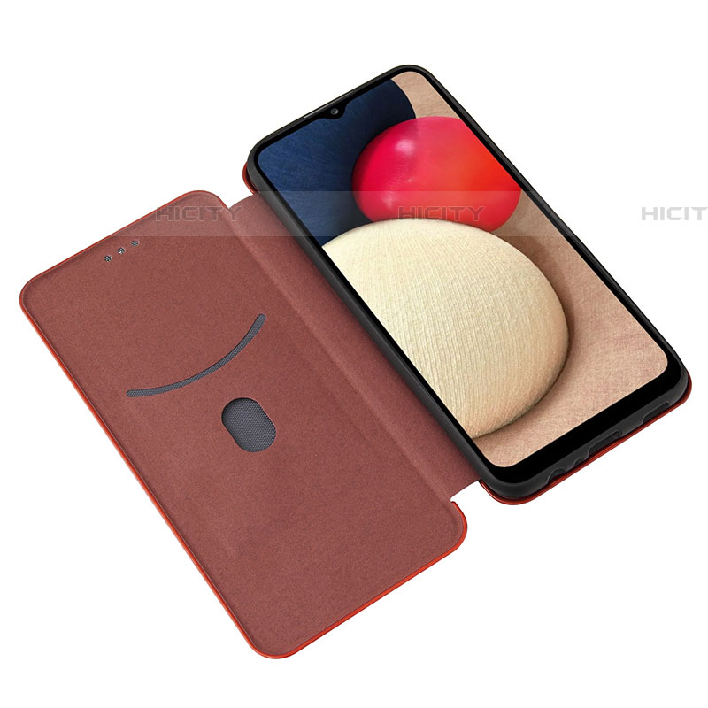 Funda de Cuero Cartera con Soporte Carcasa L06Z para Samsung Galaxy A03s