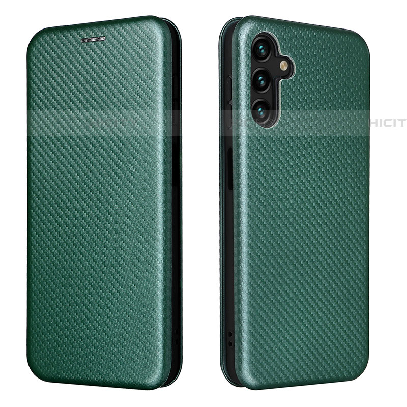 Funda de Cuero Cartera con Soporte Carcasa L06Z para Samsung Galaxy A04s