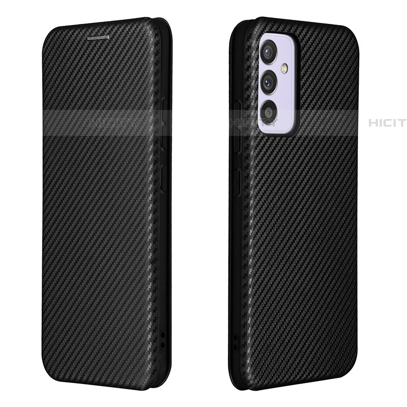 Funda de Cuero Cartera con Soporte Carcasa L06Z para Samsung Galaxy A05s Negro