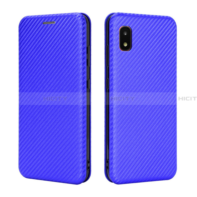 Funda de Cuero Cartera con Soporte Carcasa L06Z para Samsung Galaxy A21 SC-42A