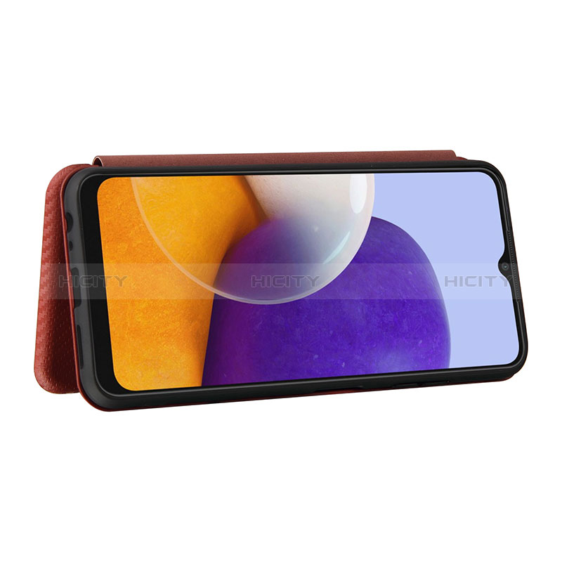 Funda de Cuero Cartera con Soporte Carcasa L06Z para Samsung Galaxy A22s 5G