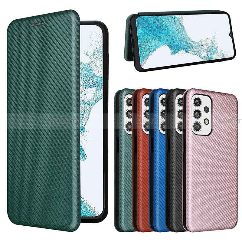 Funda de Cuero Cartera con Soporte Carcasa L06Z para Samsung Galaxy A23 4G