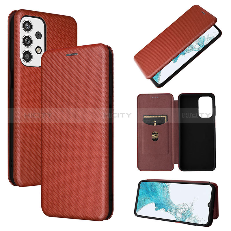 Funda de Cuero Cartera con Soporte Carcasa L06Z para Samsung Galaxy A23 5G