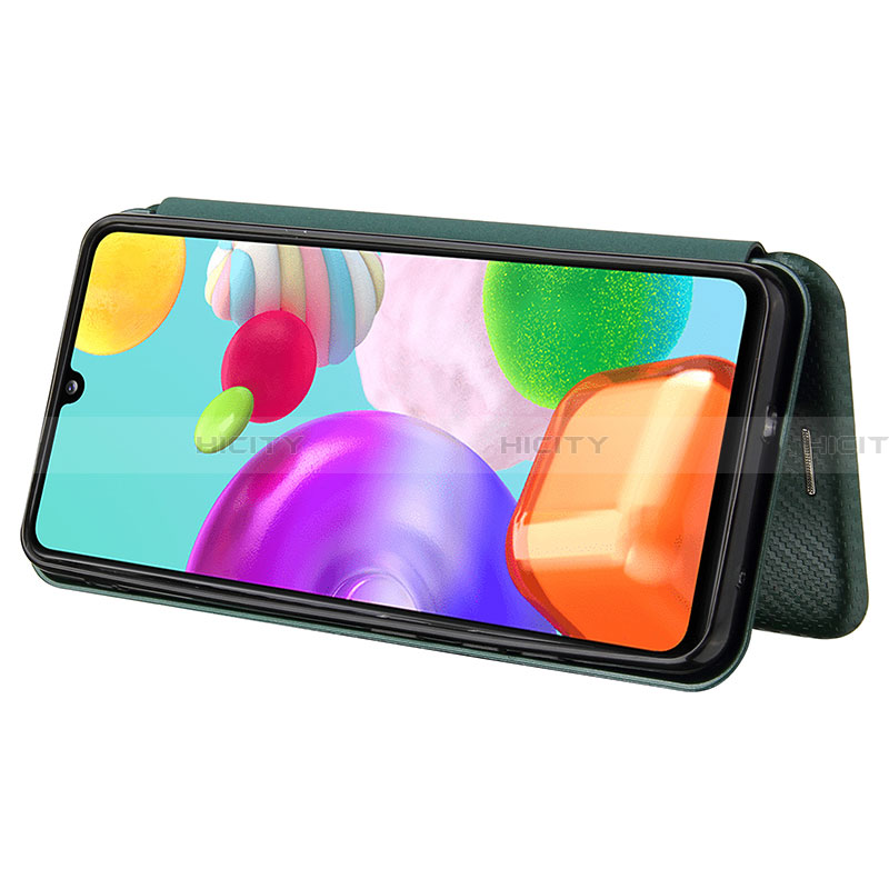 Funda de Cuero Cartera con Soporte Carcasa L06Z para Samsung Galaxy A41 SC-41A