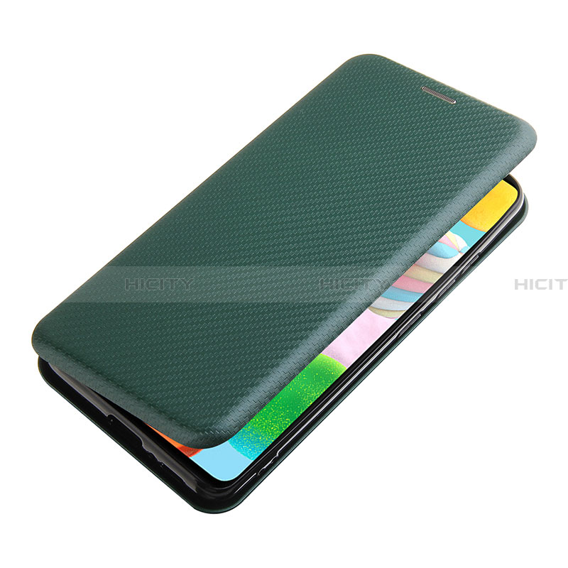 Funda de Cuero Cartera con Soporte Carcasa L06Z para Samsung Galaxy A41 SC-41A