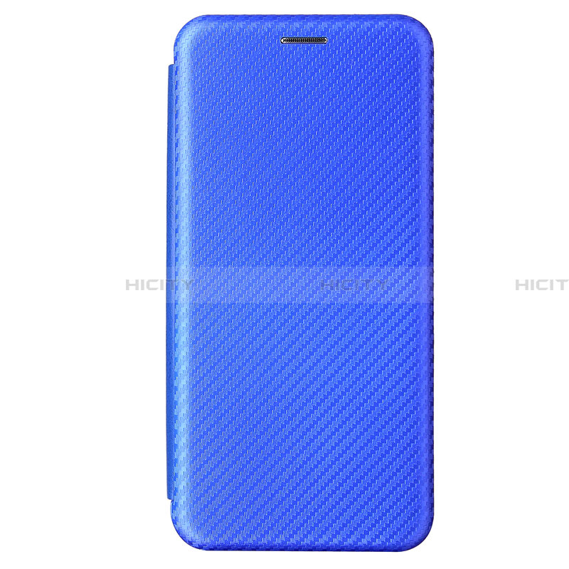 Funda de Cuero Cartera con Soporte Carcasa L06Z para Samsung Galaxy A41 SC-41A Azul