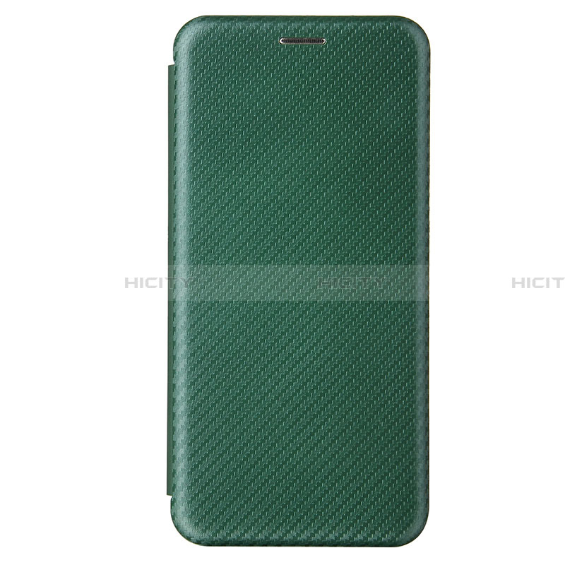 Funda de Cuero Cartera con Soporte Carcasa L06Z para Samsung Galaxy A41 SC-41A Verde