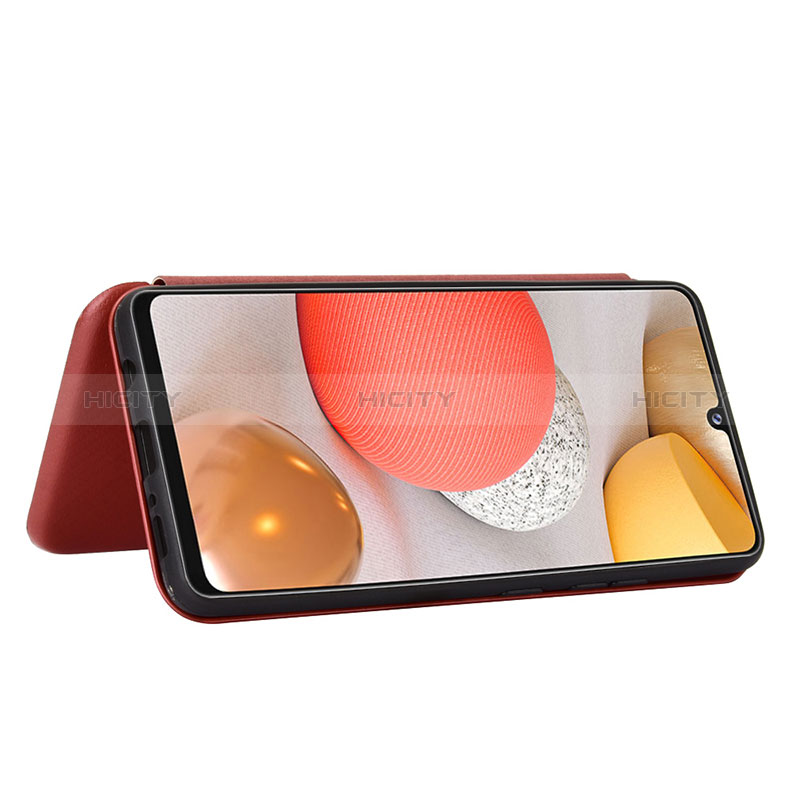 Funda de Cuero Cartera con Soporte Carcasa L06Z para Samsung Galaxy A42 5G