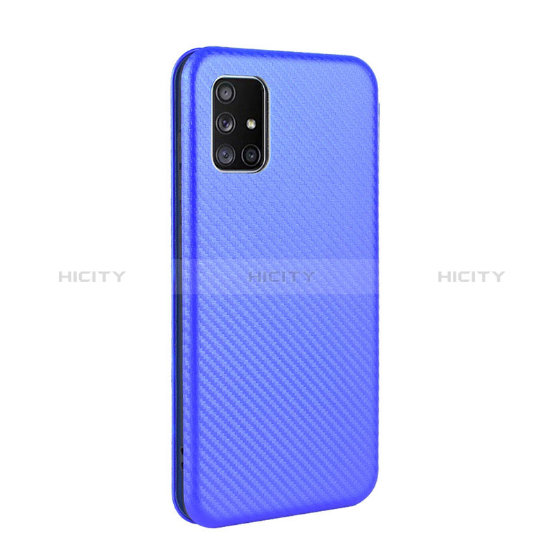 Funda de Cuero Cartera con Soporte Carcasa L06Z para Samsung Galaxy A51 4G