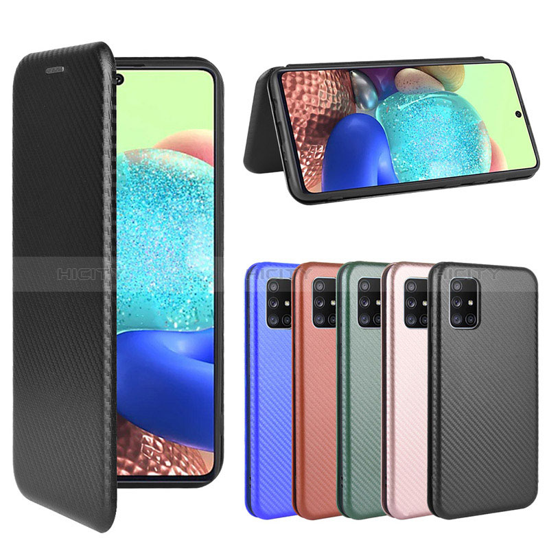 Funda de Cuero Cartera con Soporte Carcasa L06Z para Samsung Galaxy A51 4G