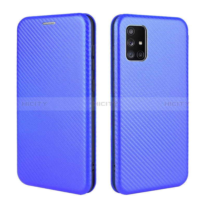 Funda de Cuero Cartera con Soporte Carcasa L06Z para Samsung Galaxy A51 4G