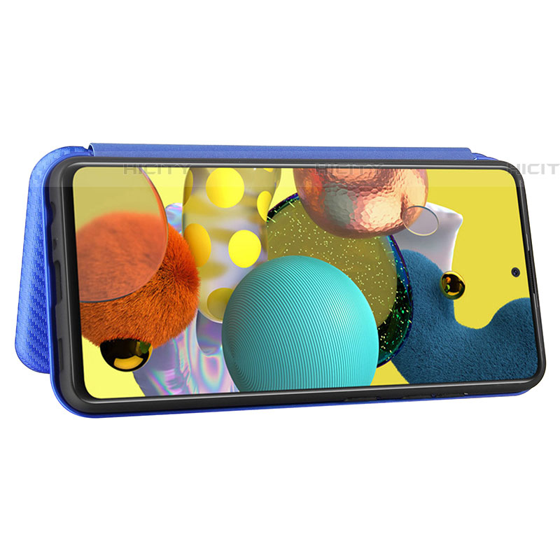 Funda de Cuero Cartera con Soporte Carcasa L06Z para Samsung Galaxy A52 4G