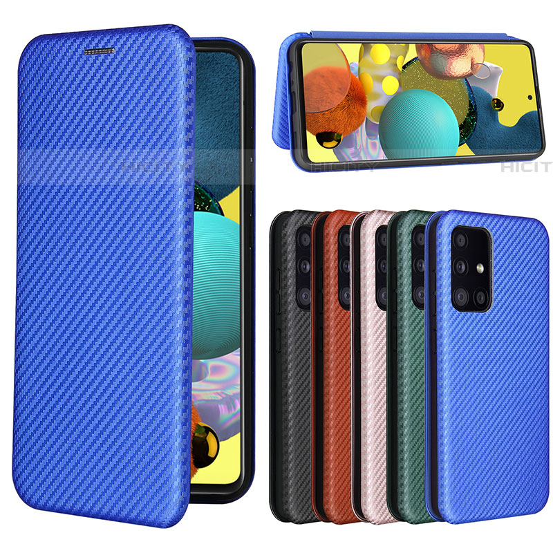 Funda de Cuero Cartera con Soporte Carcasa L06Z para Samsung Galaxy A52 5G