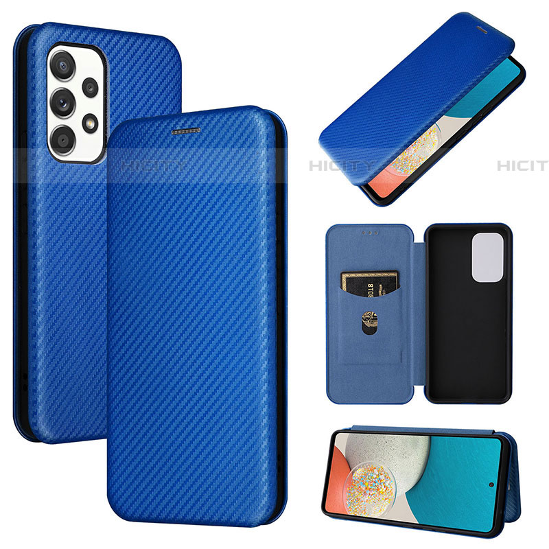 Funda de Cuero Cartera con Soporte Carcasa L06Z para Samsung Galaxy A53 5G