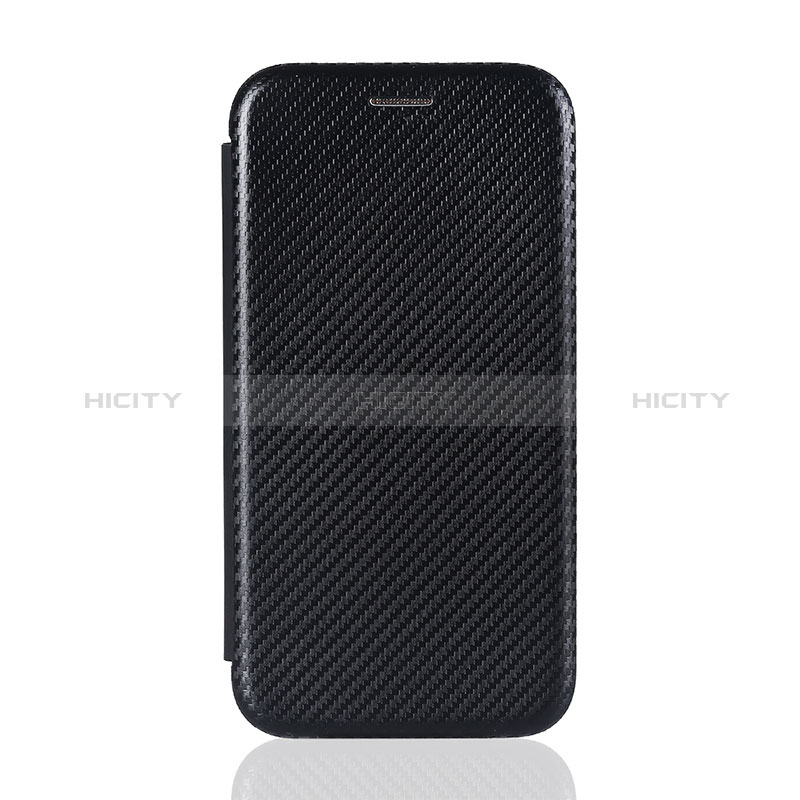 Funda de Cuero Cartera con Soporte Carcasa L06Z para Samsung Galaxy A7 (2018) A750 Negro