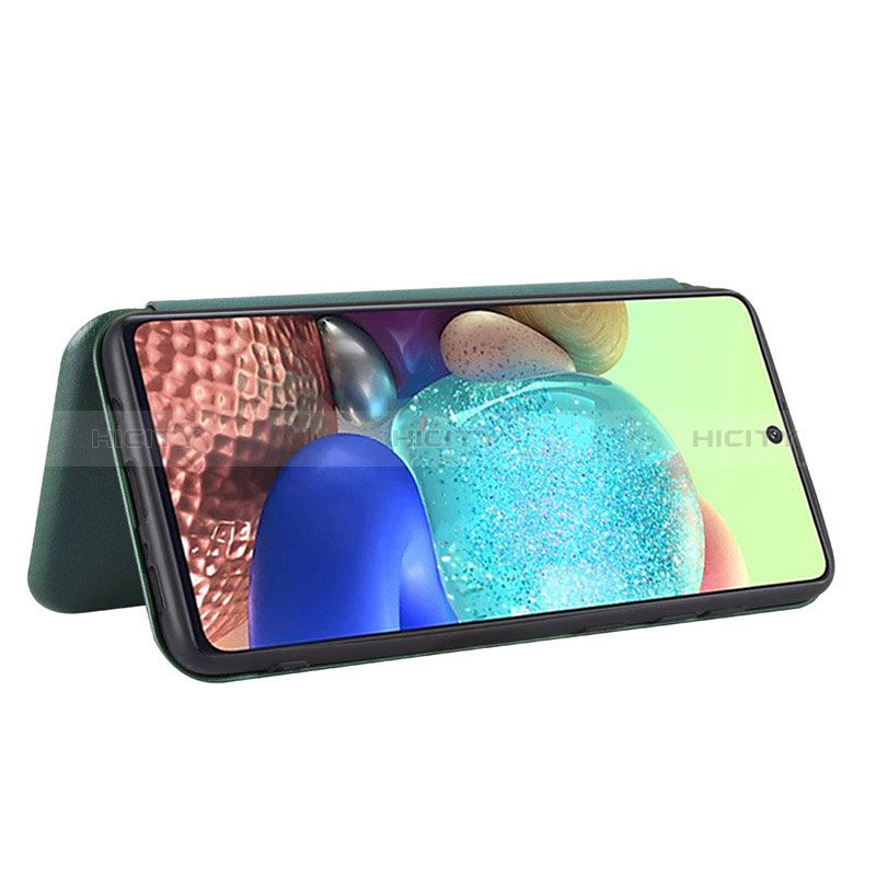 Funda de Cuero Cartera con Soporte Carcasa L06Z para Samsung Galaxy A71 5G