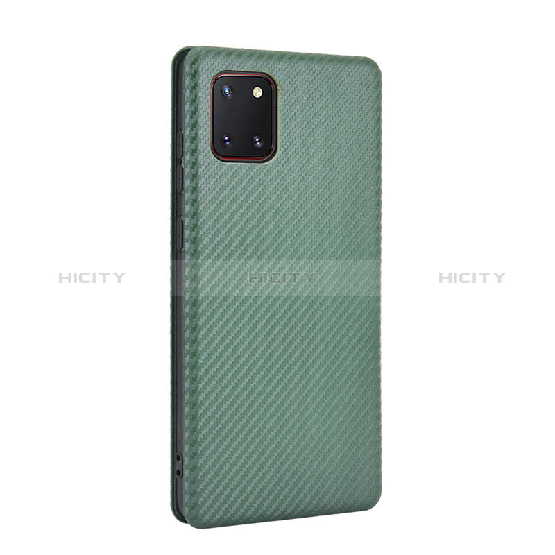 Funda de Cuero Cartera con Soporte Carcasa L06Z para Samsung Galaxy A81