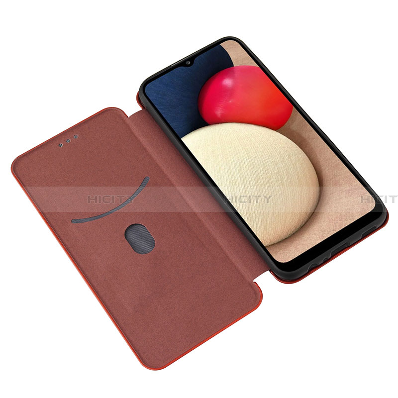 Funda de Cuero Cartera con Soporte Carcasa L06Z para Samsung Galaxy F02S SM-E025F