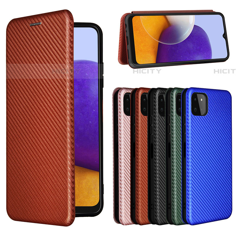 Funda de Cuero Cartera con Soporte Carcasa L06Z para Samsung Galaxy F42 5G