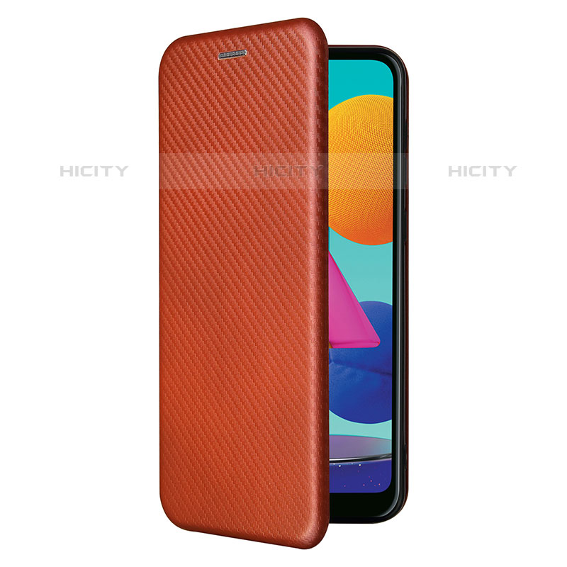 Funda de Cuero Cartera con Soporte Carcasa L06Z para Samsung Galaxy M02