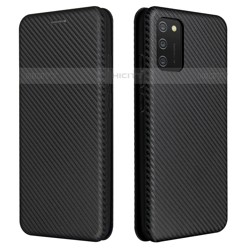 Funda de Cuero Cartera con Soporte Carcasa L06Z para Samsung Galaxy M02s