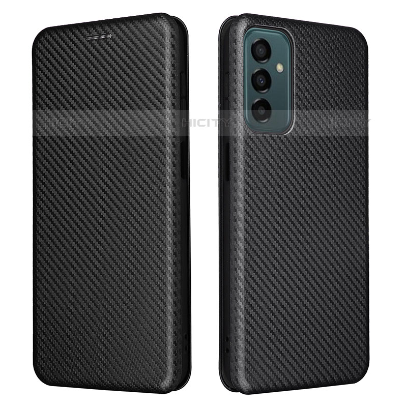 Funda de Cuero Cartera con Soporte Carcasa L06Z para Samsung Galaxy M23 5G Negro