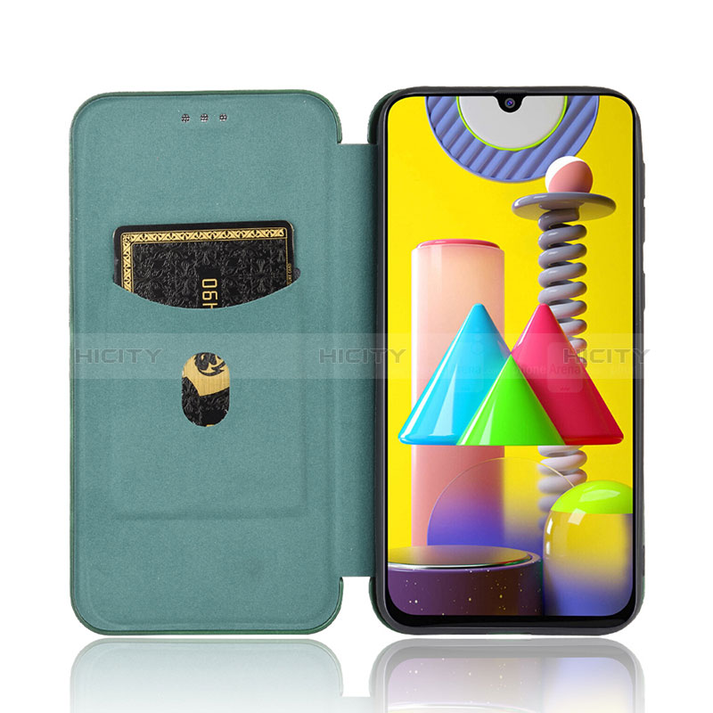 Funda de Cuero Cartera con Soporte Carcasa L06Z para Samsung Galaxy M31