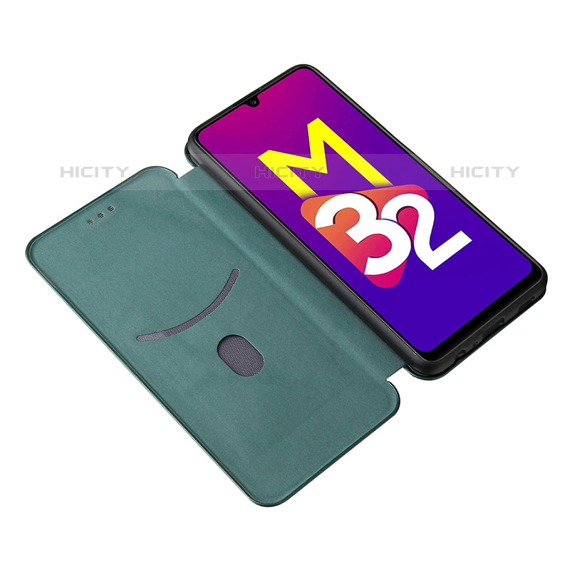 Funda de Cuero Cartera con Soporte Carcasa L06Z para Samsung Galaxy M32 4G