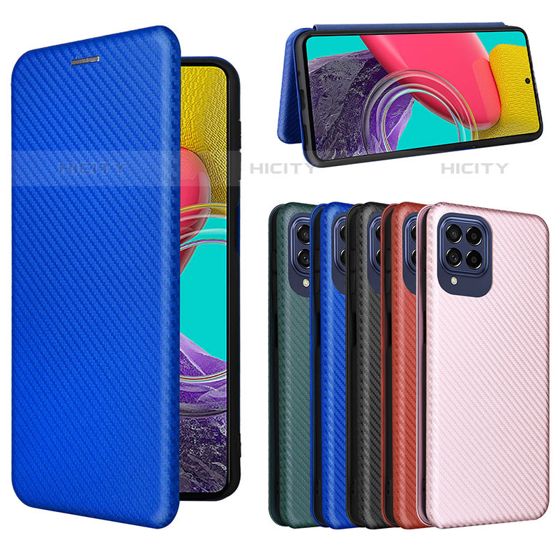 Funda de Cuero Cartera con Soporte Carcasa L06Z para Samsung Galaxy M53 5G