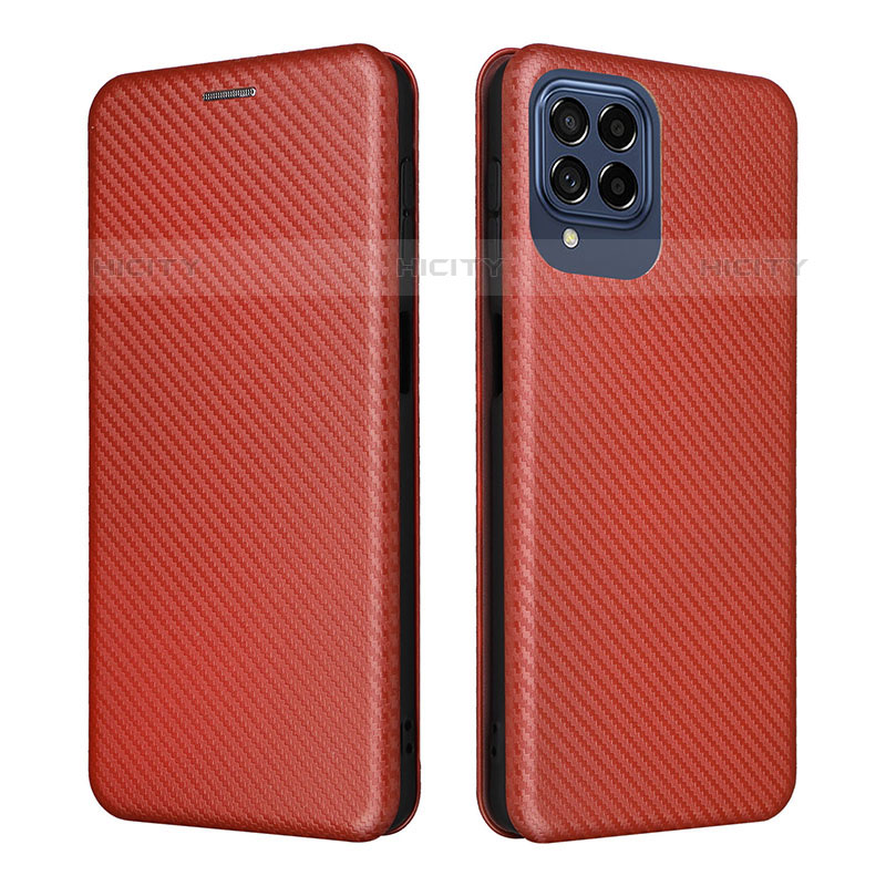 Funda de Cuero Cartera con Soporte Carcasa L06Z para Samsung Galaxy M53 5G