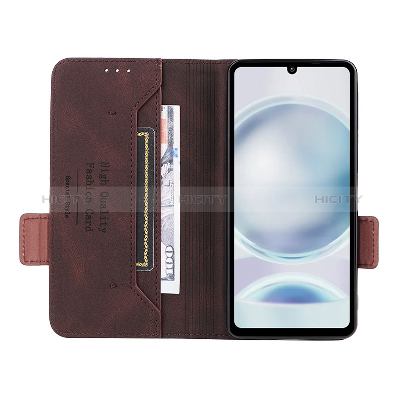 Funda de Cuero Cartera con Soporte Carcasa L06Z para Sharp Aquos Sense8