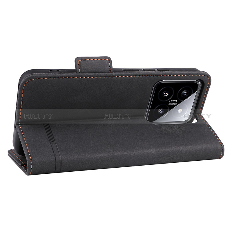 Funda de Cuero Cartera con Soporte Carcasa L06Z para Xiaomi Mi 14 5G