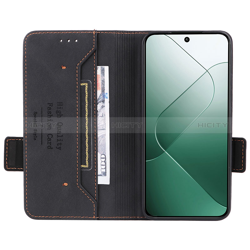 Funda de Cuero Cartera con Soporte Carcasa L06Z para Xiaomi Mi 14 Pro 5G