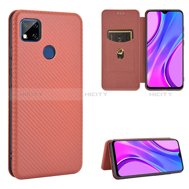 Funda de Cuero Cartera con Soporte Carcasa L06Z para Xiaomi POCO C3