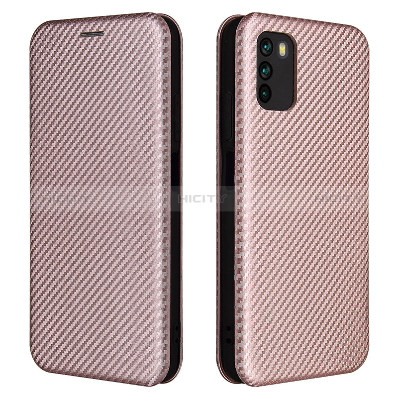 Funda de Cuero Cartera con Soporte Carcasa L06Z para Xiaomi Poco M3