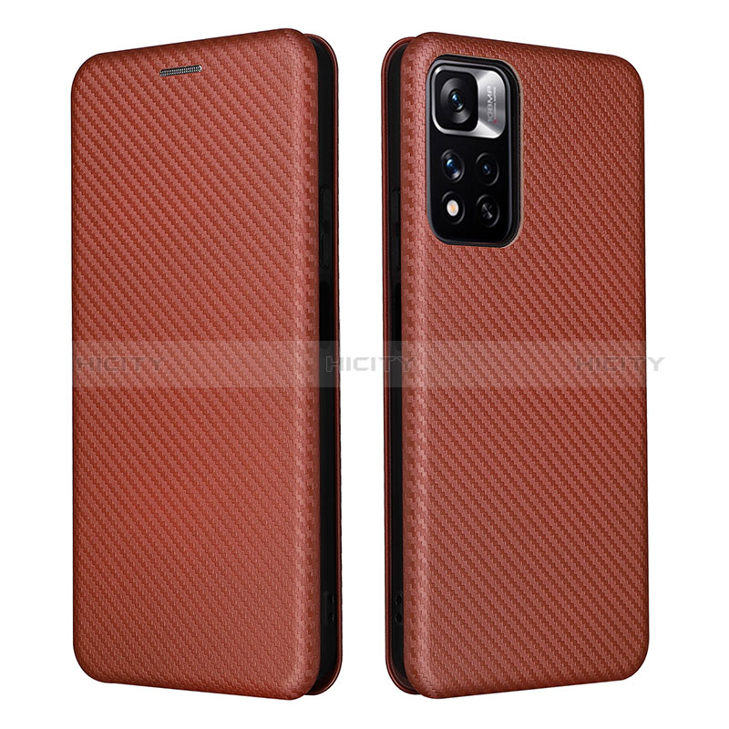 Funda de Cuero Cartera con Soporte Carcasa L06Z para Xiaomi Poco X4 NFC