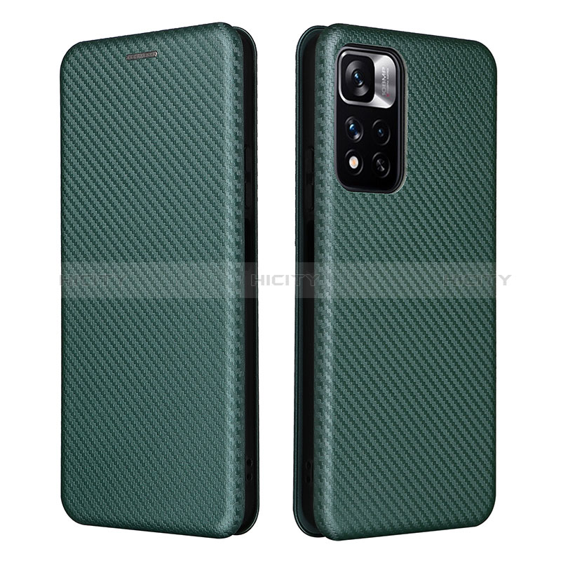 Funda de Cuero Cartera con Soporte Carcasa L06Z para Xiaomi Poco X4 NFC