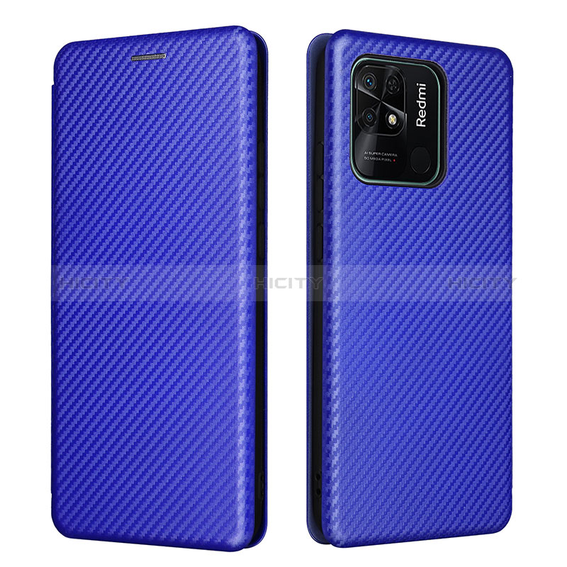 Funda de Cuero Cartera con Soporte Carcasa L06Z para Xiaomi Redmi 10 Power