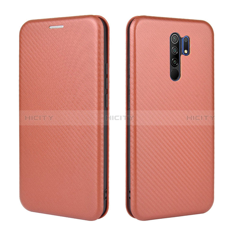 Funda de Cuero Cartera con Soporte Carcasa L06Z para Xiaomi Redmi 9